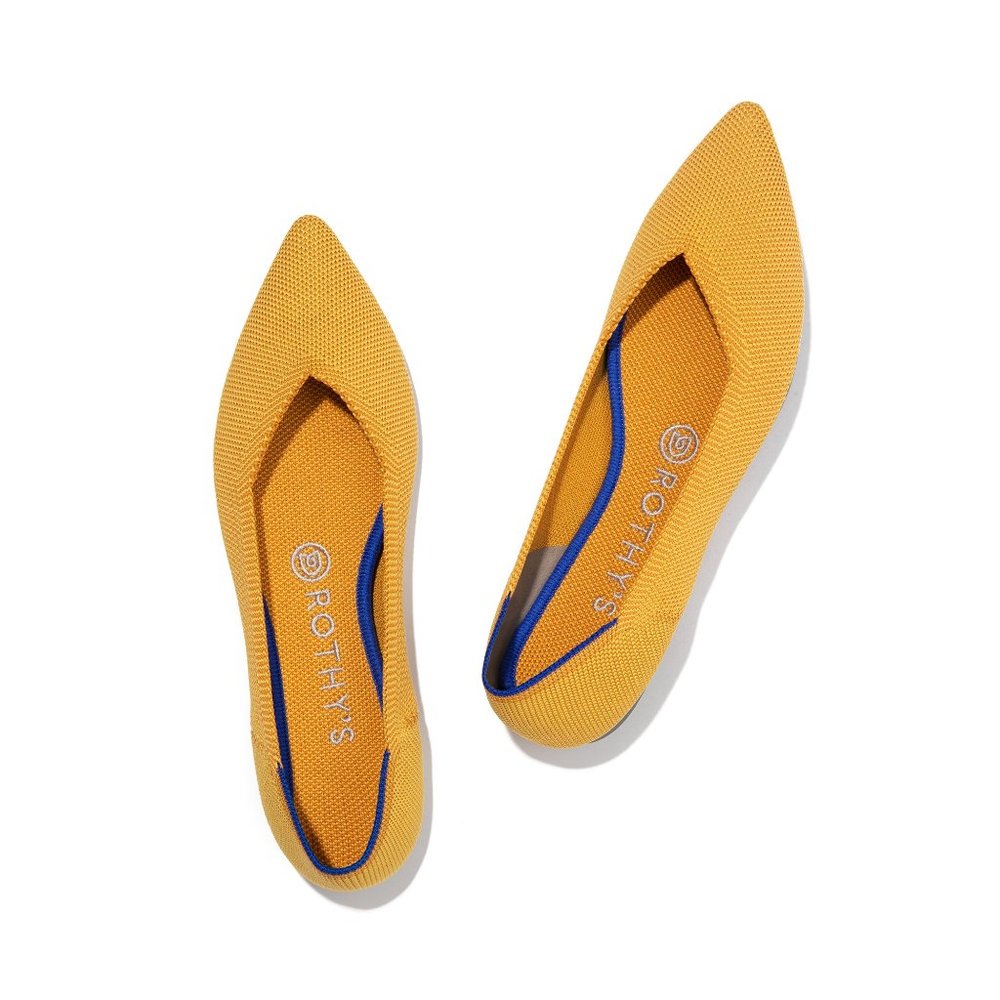 Rothy's to the point marigold 9